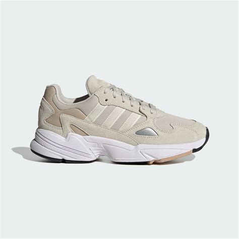 adidas falcon weiss beige|Adidas falcon shoes.